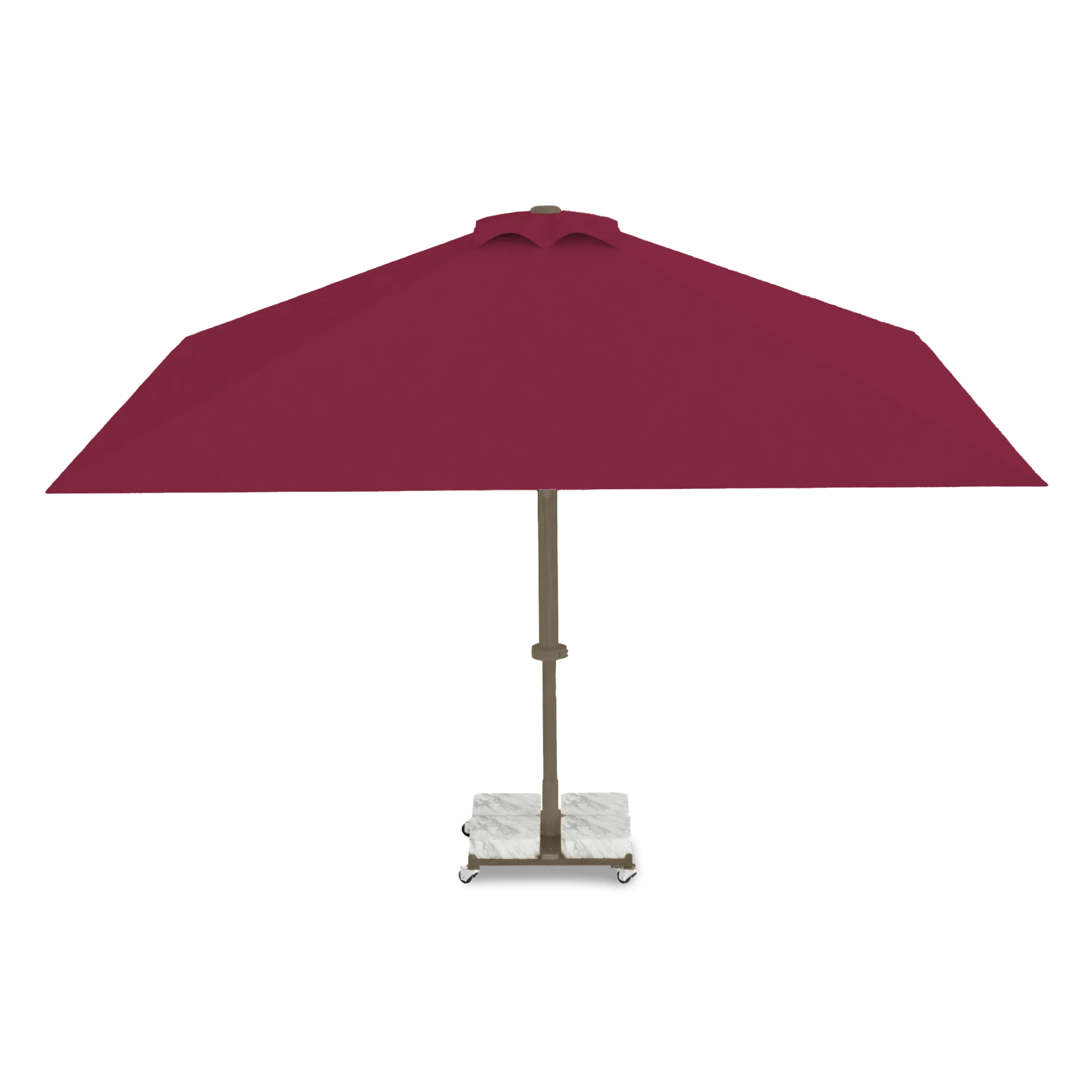 500x500 Akrilik Mekanizmalı Kare Şemsiye